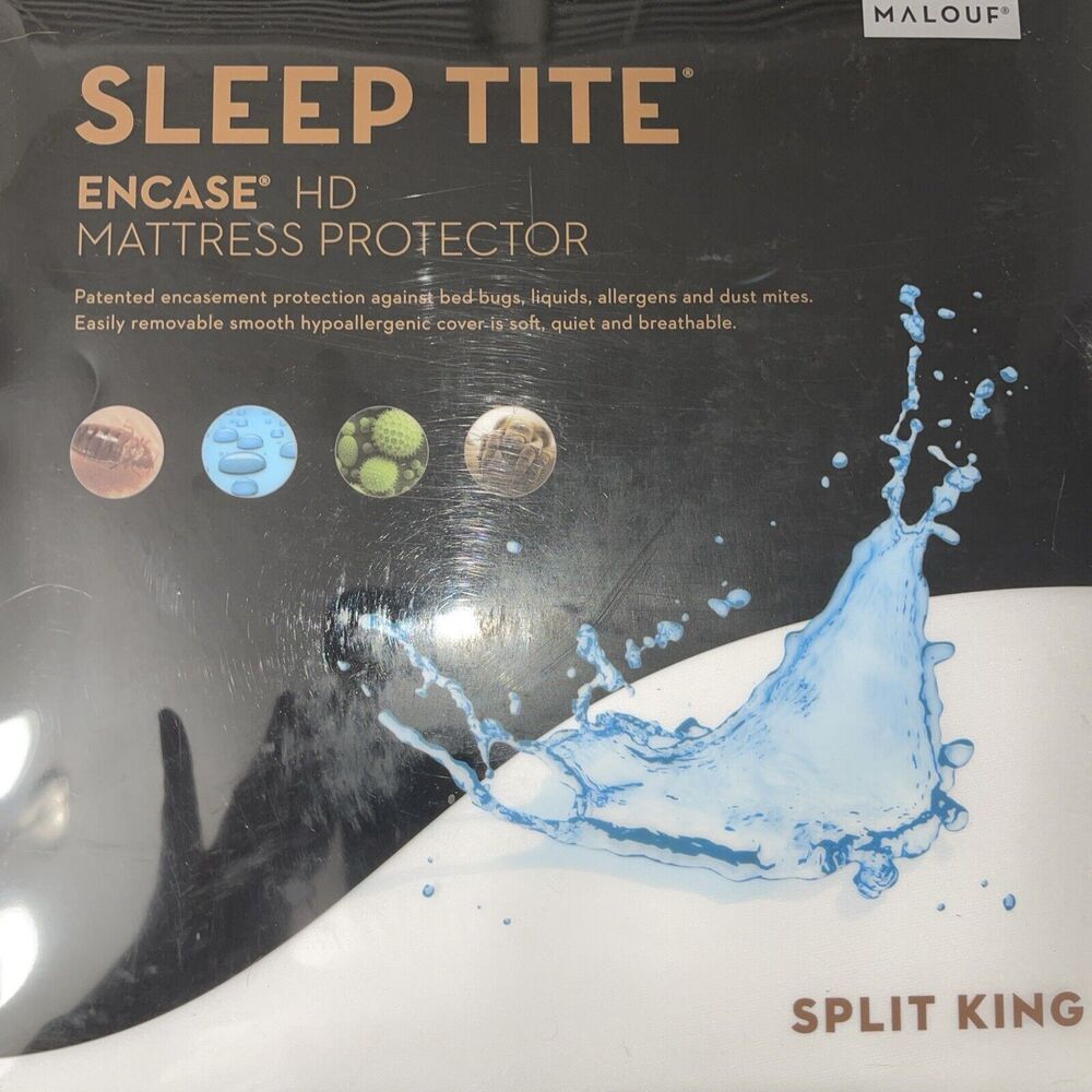 Malouf Sleep Tite Encase® HD Mattress Protector Split KING C3